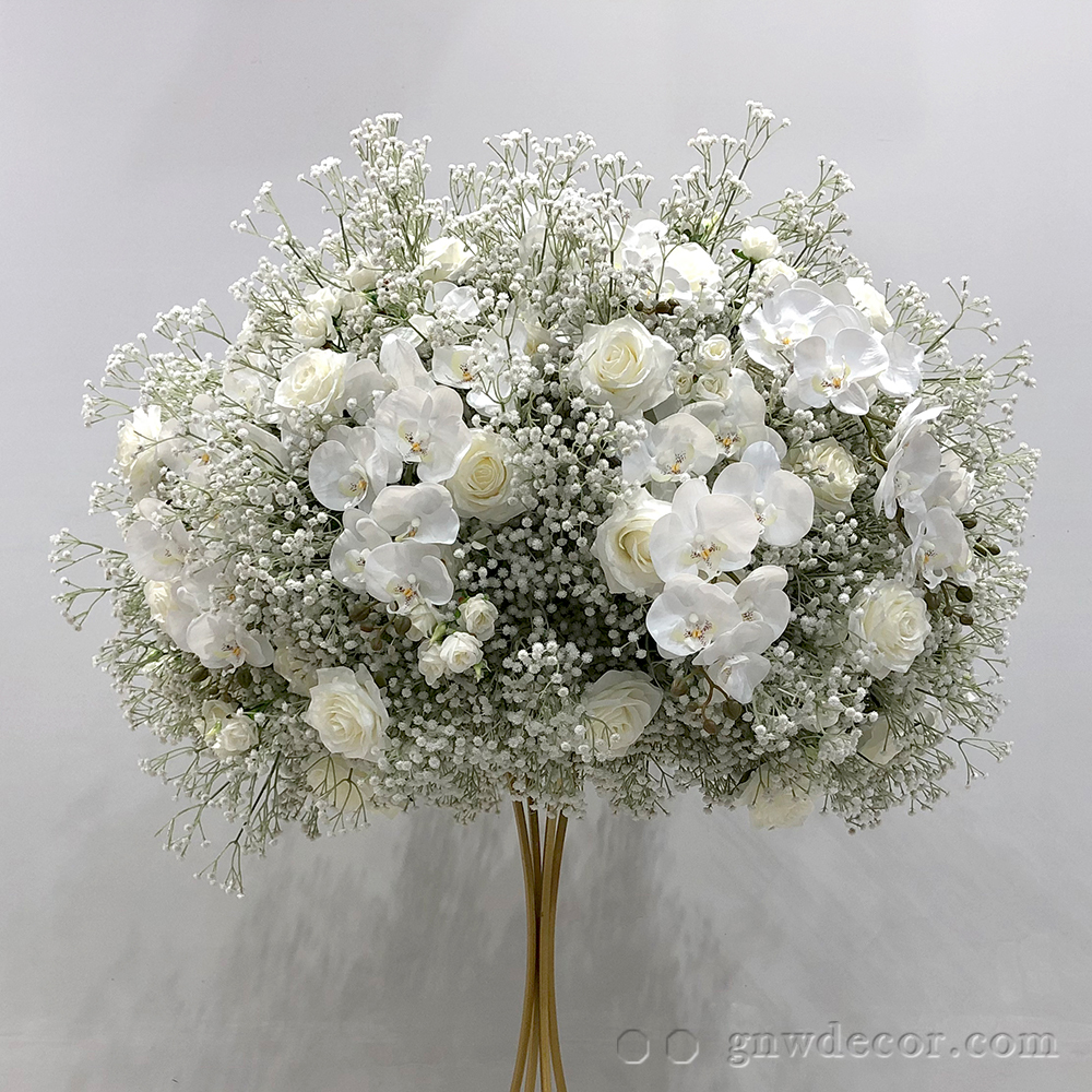 Artificial flower table centerpieces ball 38''