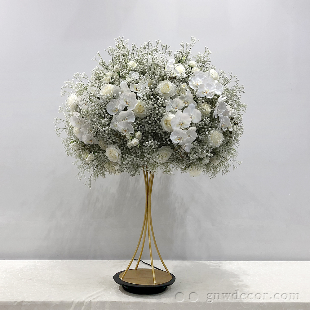 Artificial flower table centerpieces ball 38''