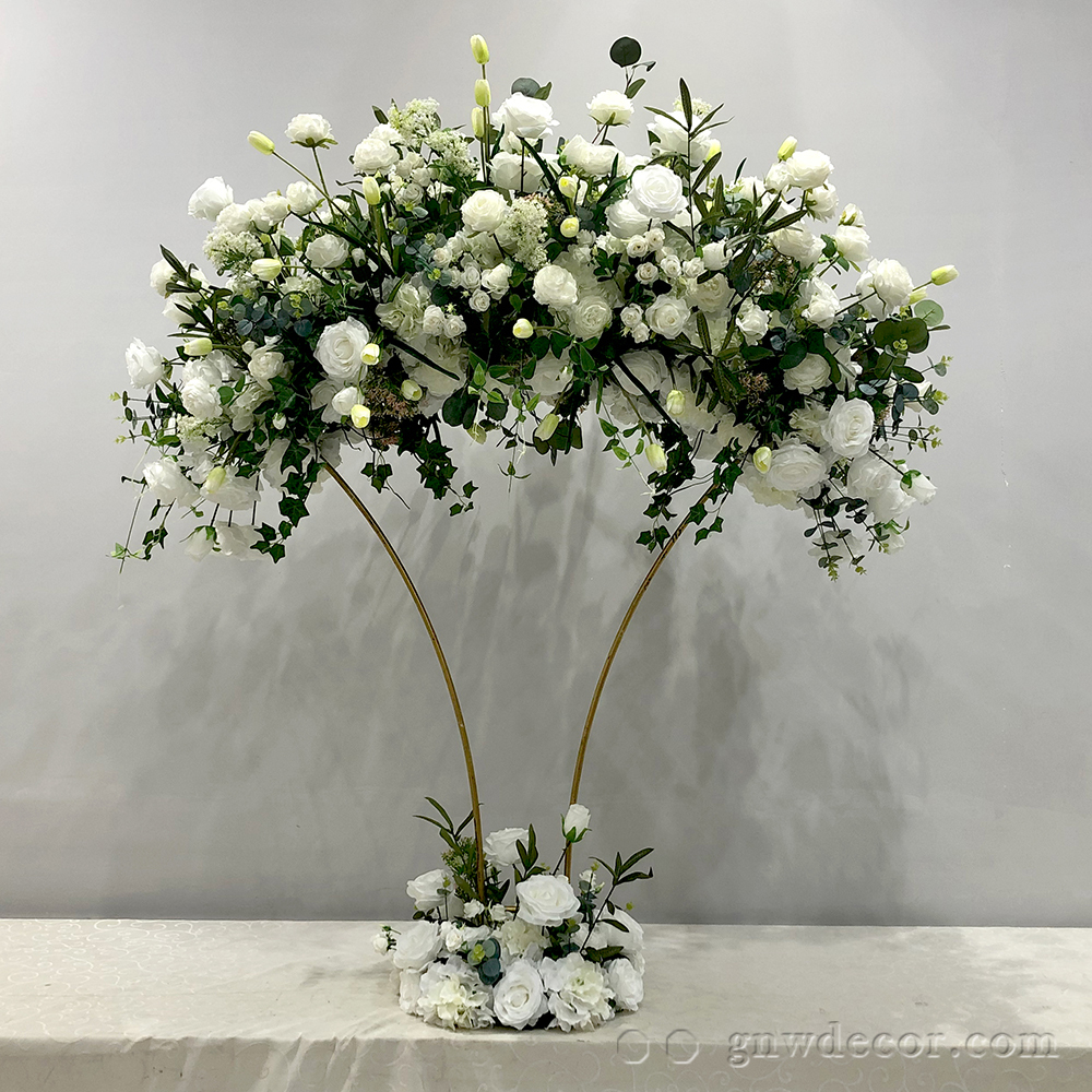 Artificial flower table centerpieces