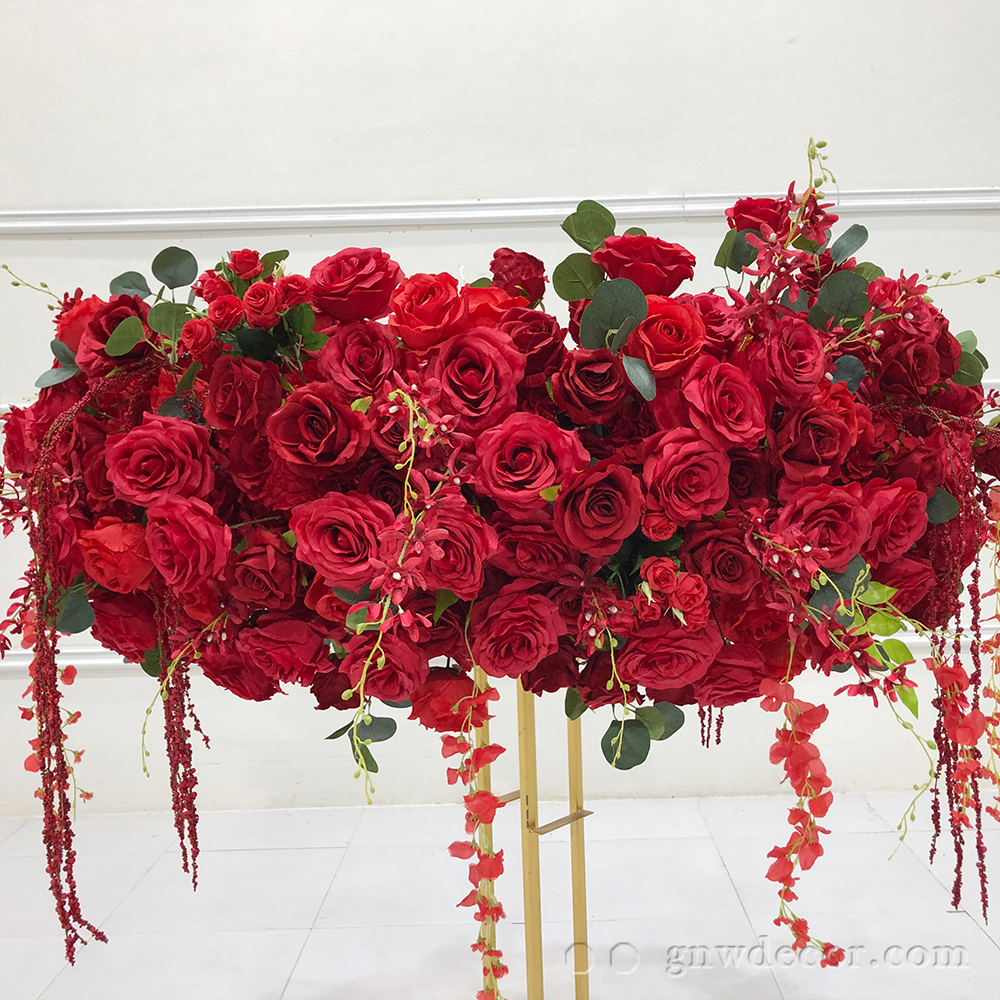 Artificial flower table centerpieces