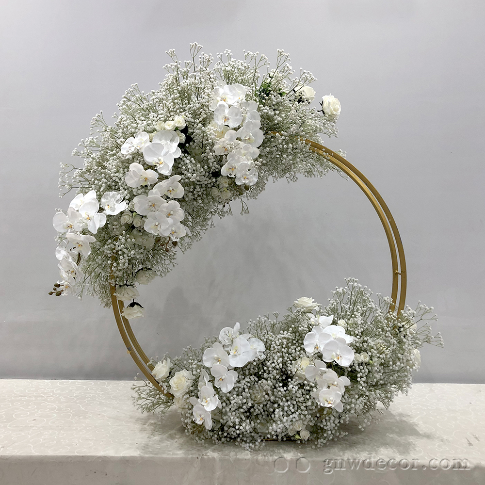 Artificial flower table centerpieces