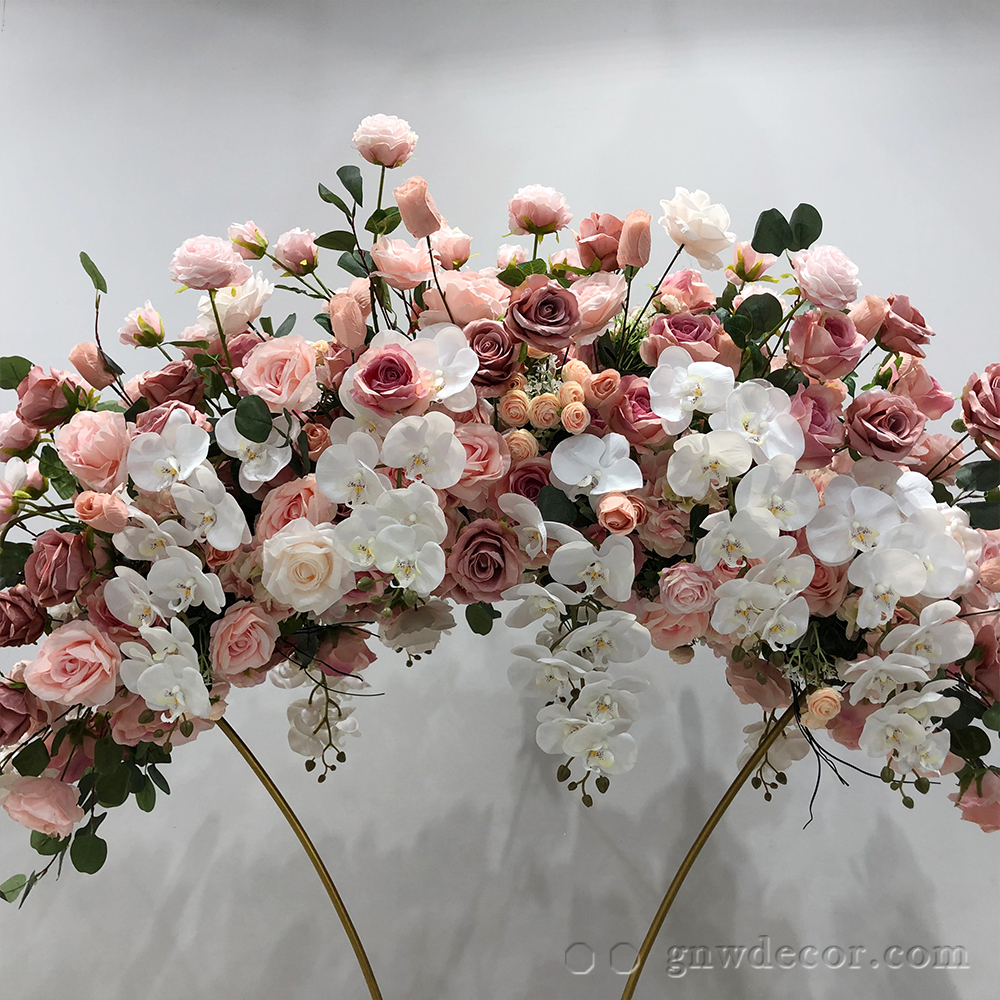 Artificial flower table centerpieces