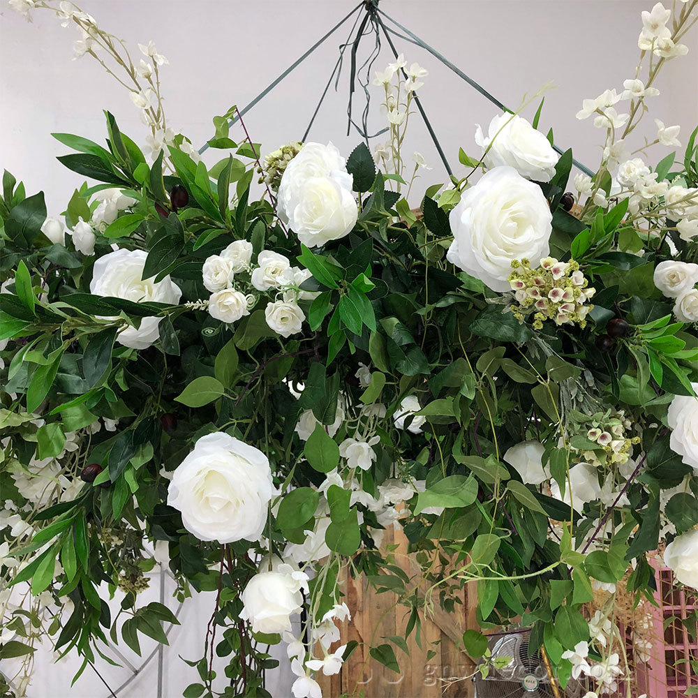 Artificial flower for ceiling decoration