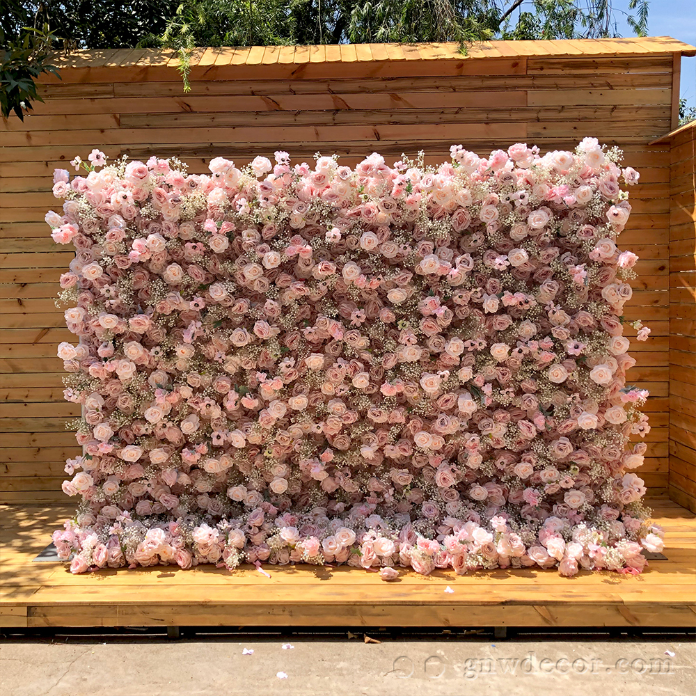 Artificial flower wall 8ft x 10ft