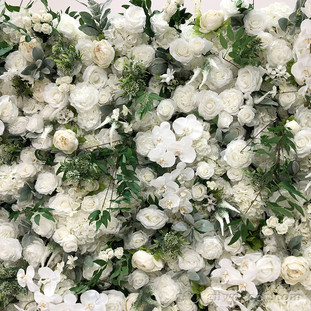 Artificial flower wall 8ft x 8ft