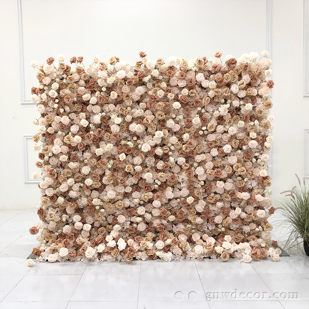 Artificial flower wall 8ft x 8ft
