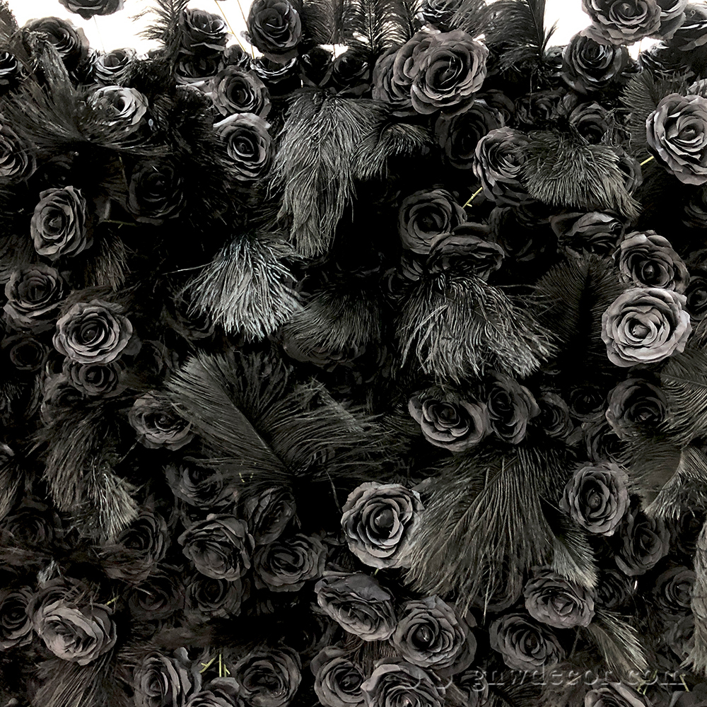 Artificial flower wall 8ft x 8ft