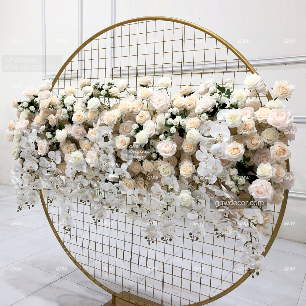 Artificial flower arch : other shape