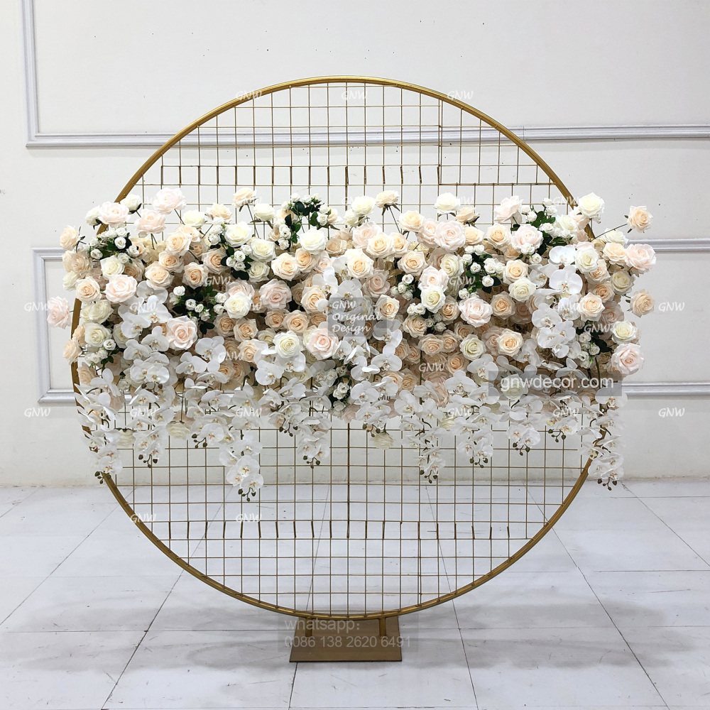 Artificial flower arch : other shape