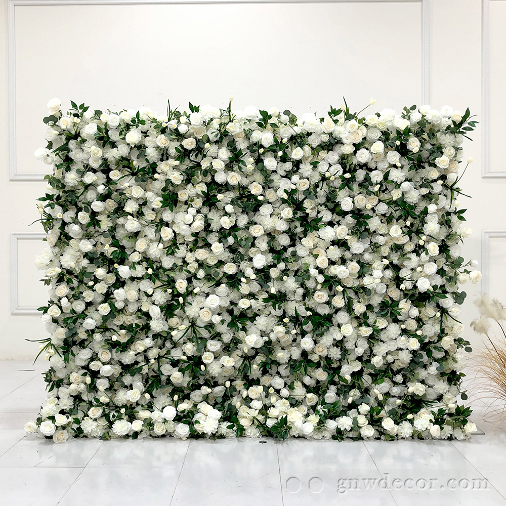 Artificial flower wall 8ft x 8ft