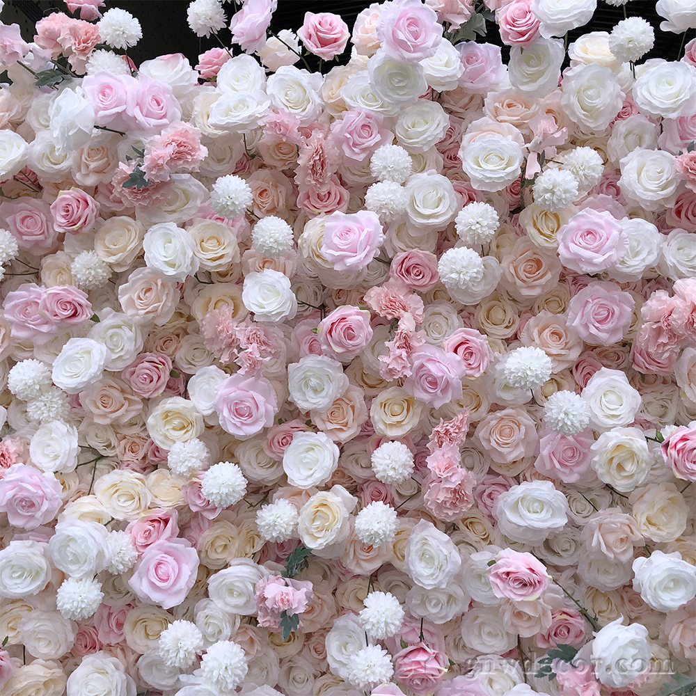 Artificial flower wall 8ft x 10ft