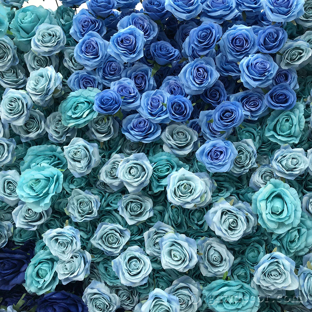 Artificial flower wall 8ft x 8ft