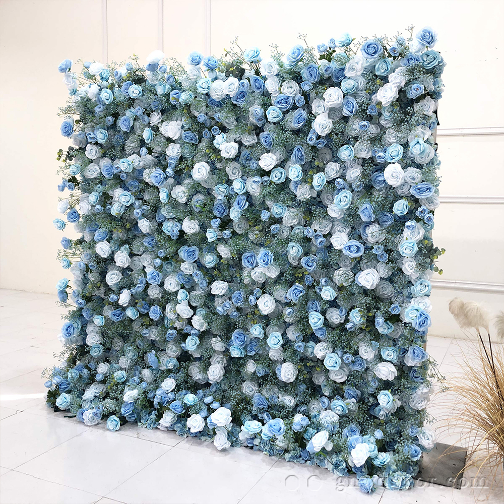 Artificial flower wall 8ft x 8ft