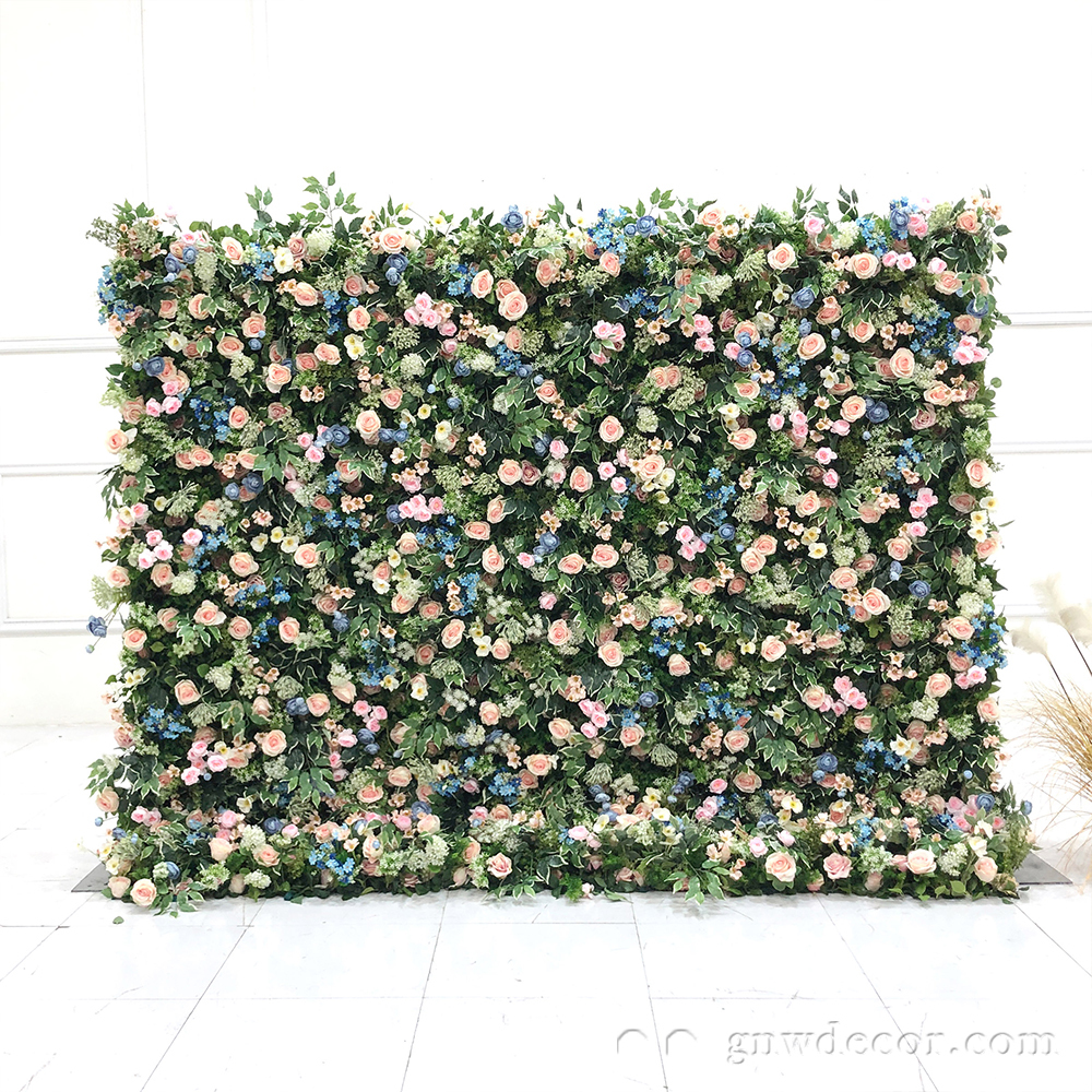 Artificial flower wall 8ft x 10ft