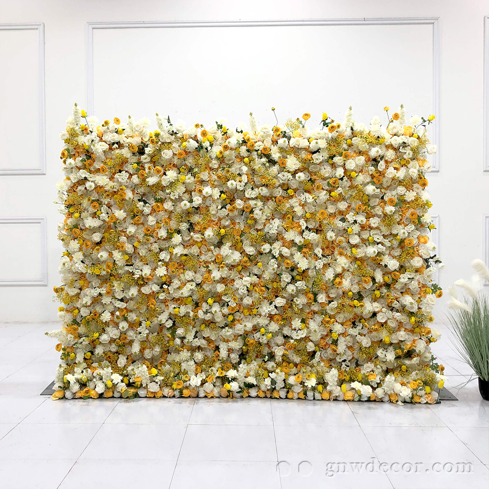 Artificial flower wall 8ft x 8ft