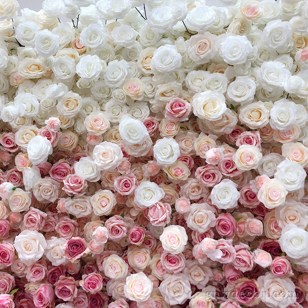 Artificial flower wall 8ft x 10ft