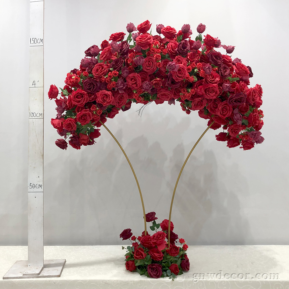 Artificial flower table centerpieces