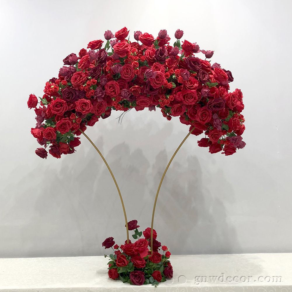 Artificial flower table centerpieces