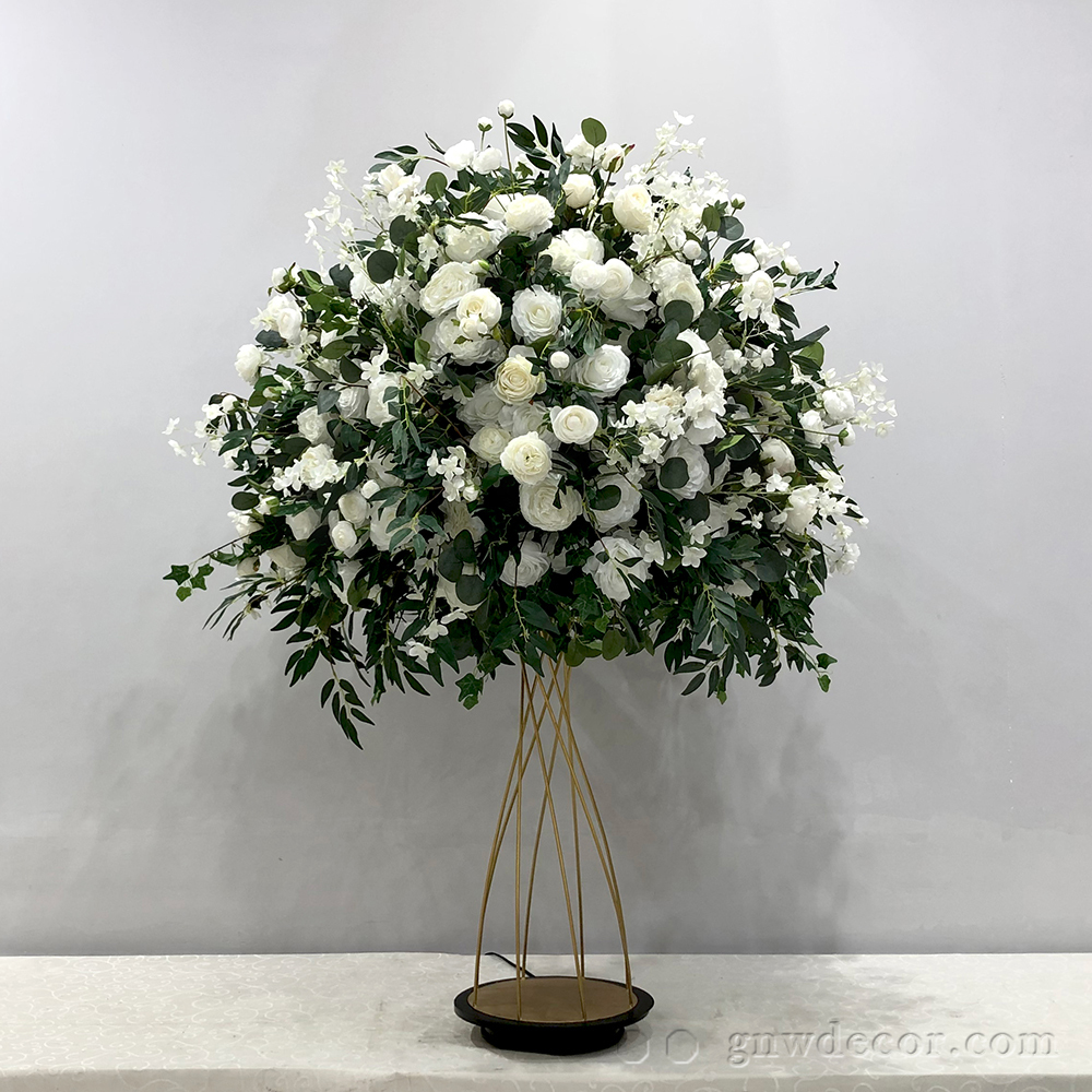 Artificial flower table centerpieces ball 40''