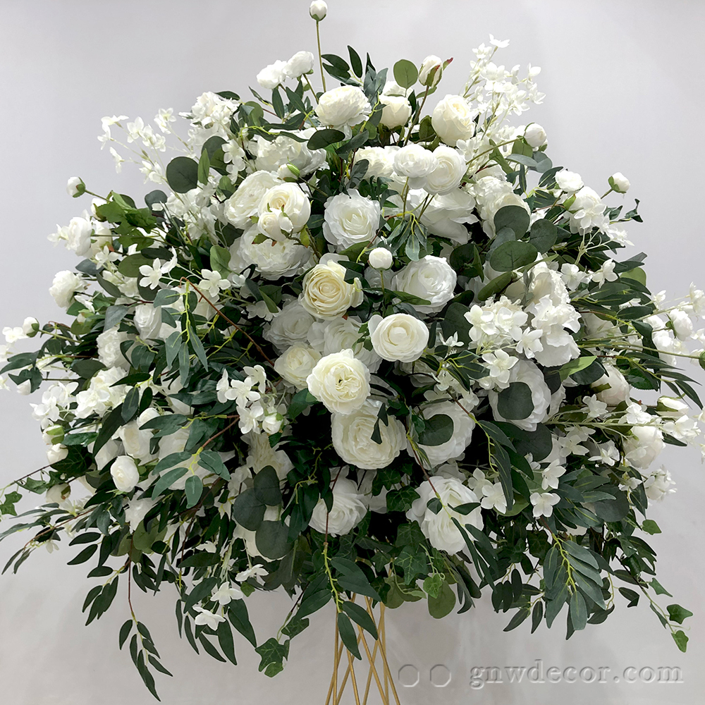 Artificial flower table centerpieces ball 40''