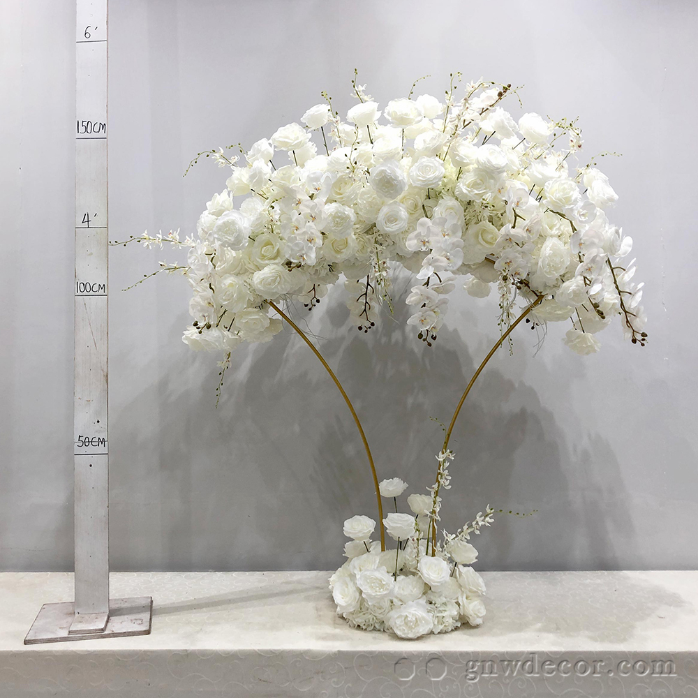 Artificial flower table centerpieces