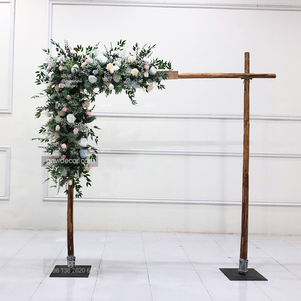Artificial flower arch : other shape