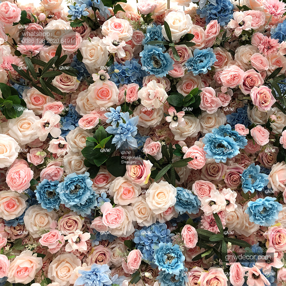 Artificial flower wall 8ft x 10ft