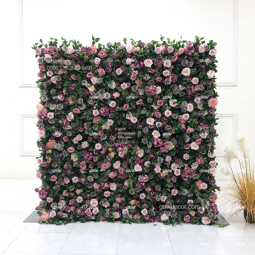Artificial flower wall 8ft x 8ft