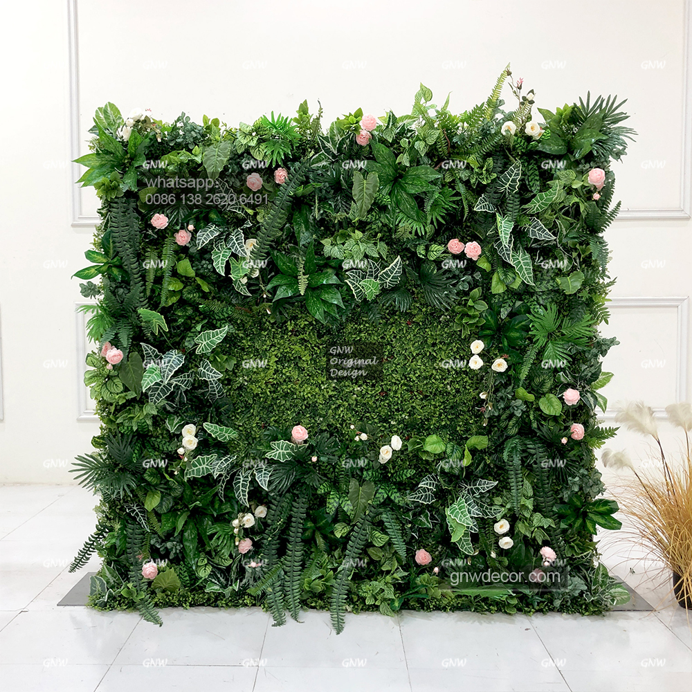 Artificial flower wall 8ft x 8ft