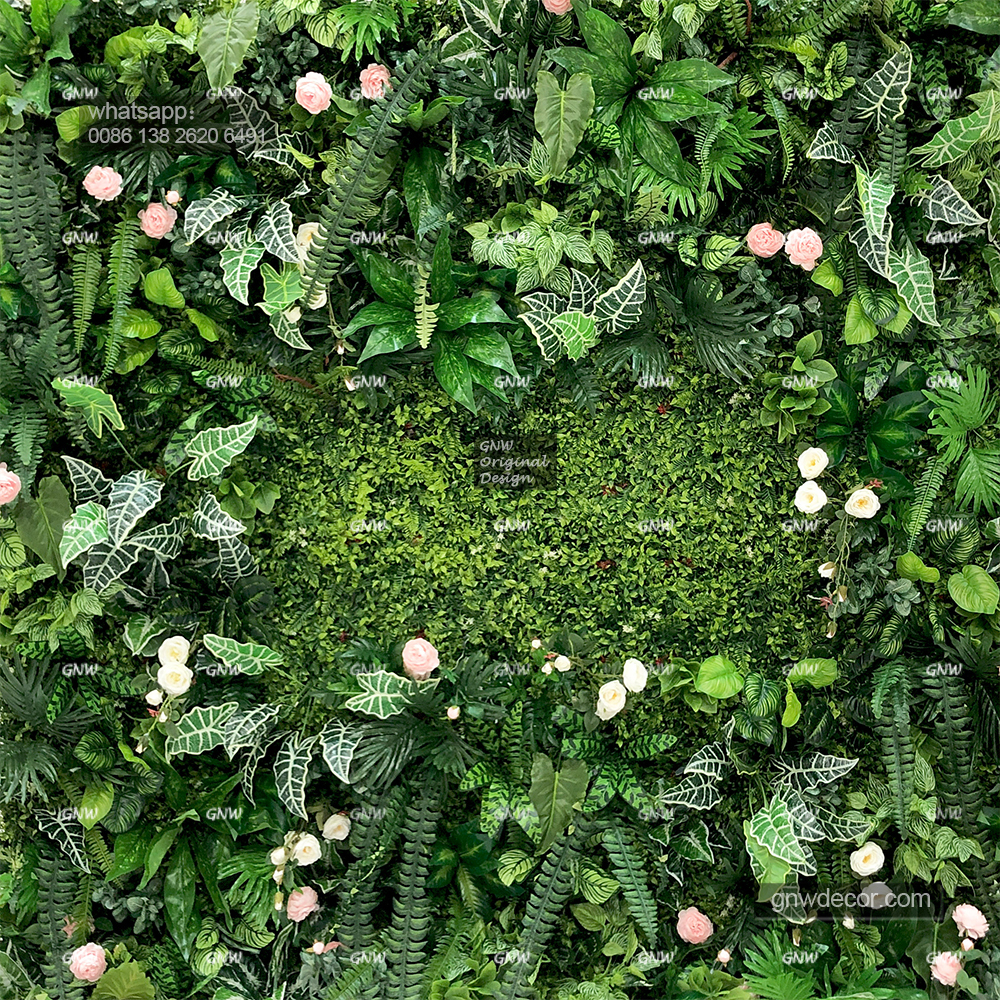 Artificial flower wall 8ft x 8ft