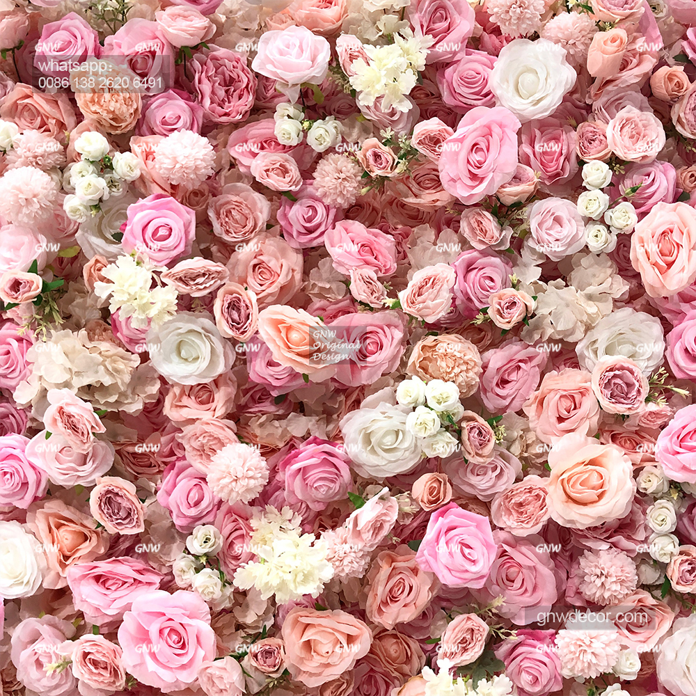 Artificial flower wall 8ft x 10ft