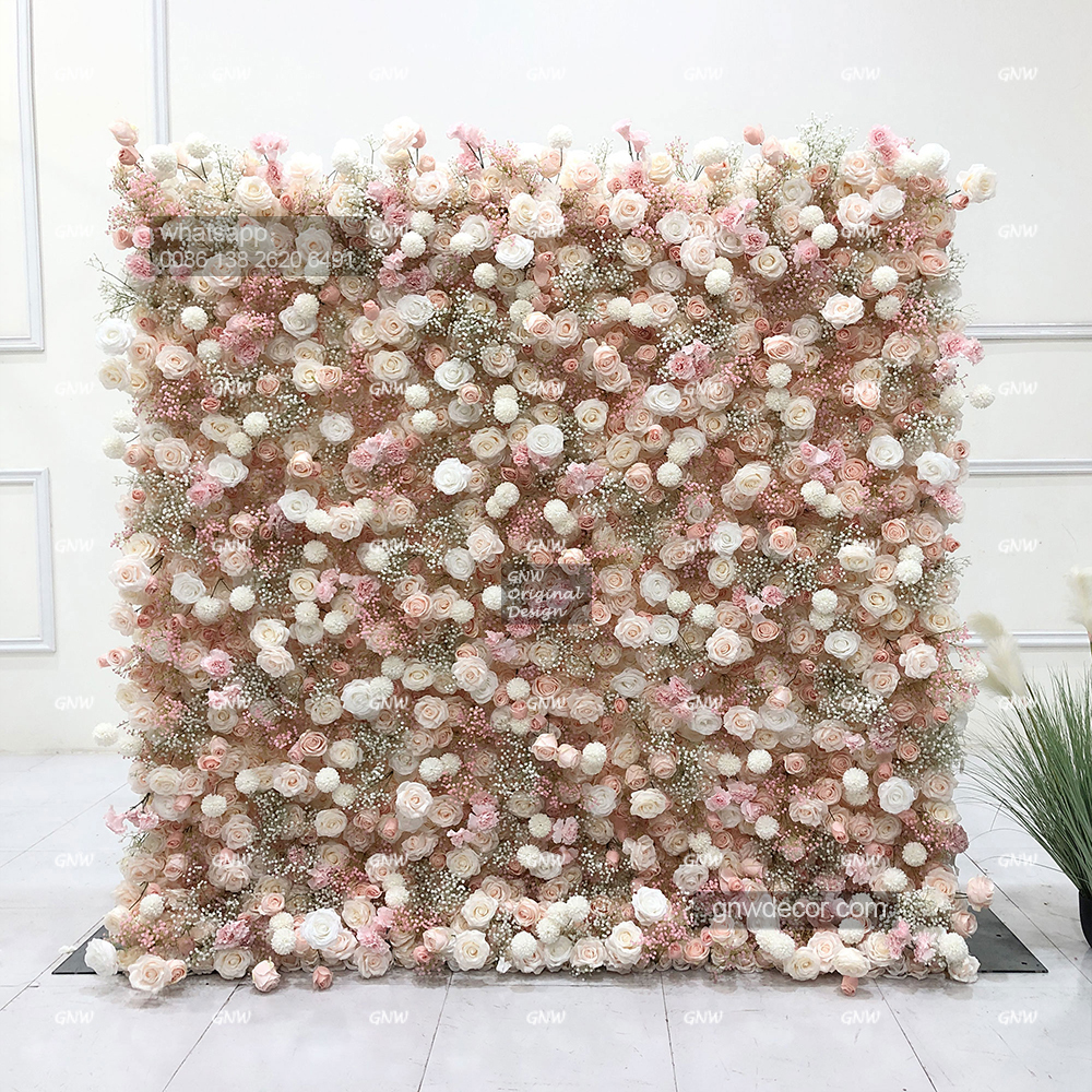 Artificial flower wall 8ft x 8ft
