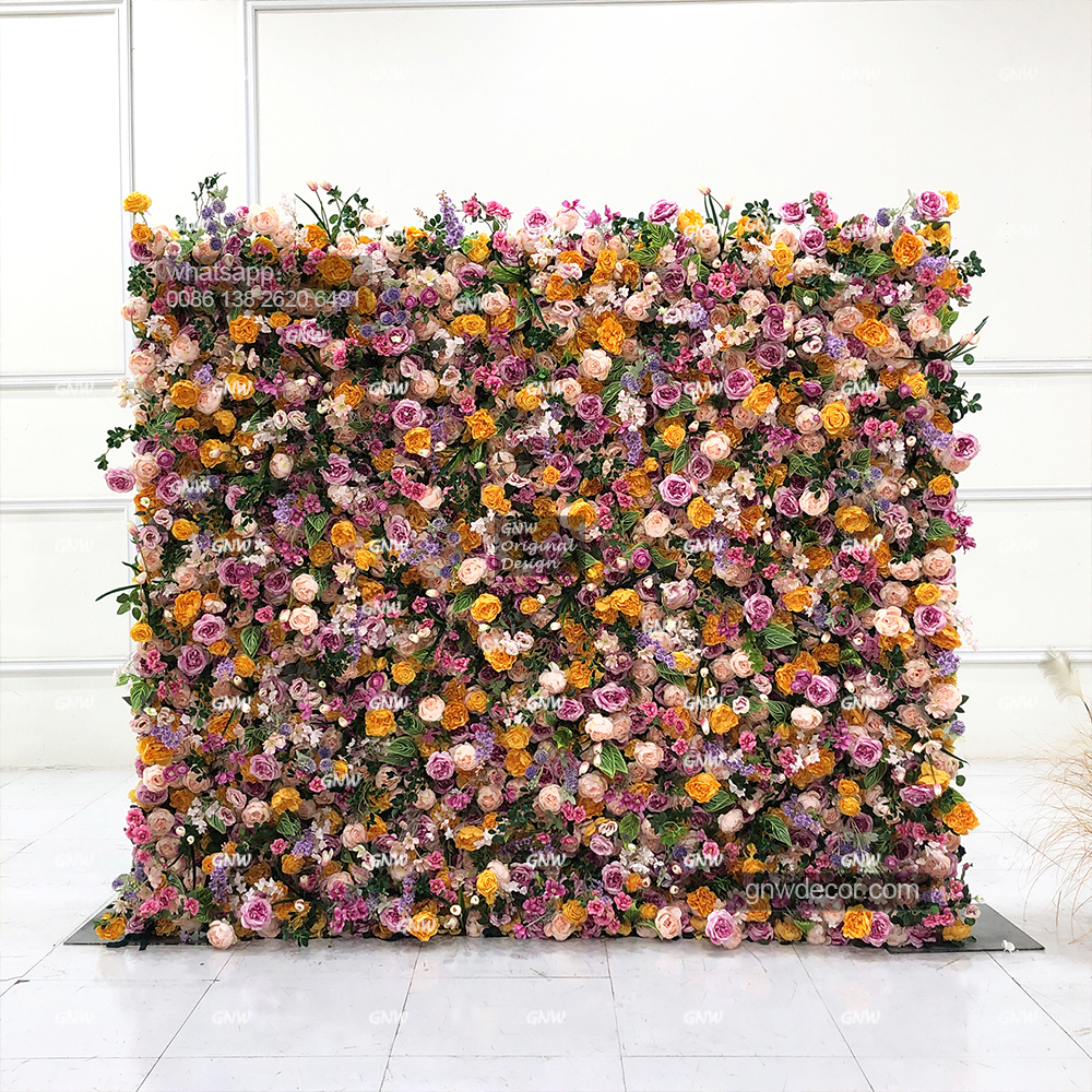 Artificial flower wall 8ft x 8ft