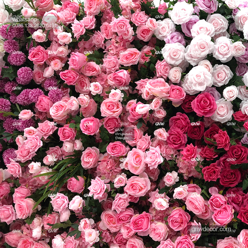 Artificial flower wall 8ft x 8ft