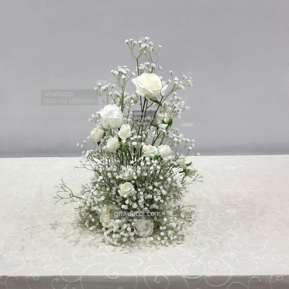 Artificial flower table centerpieces