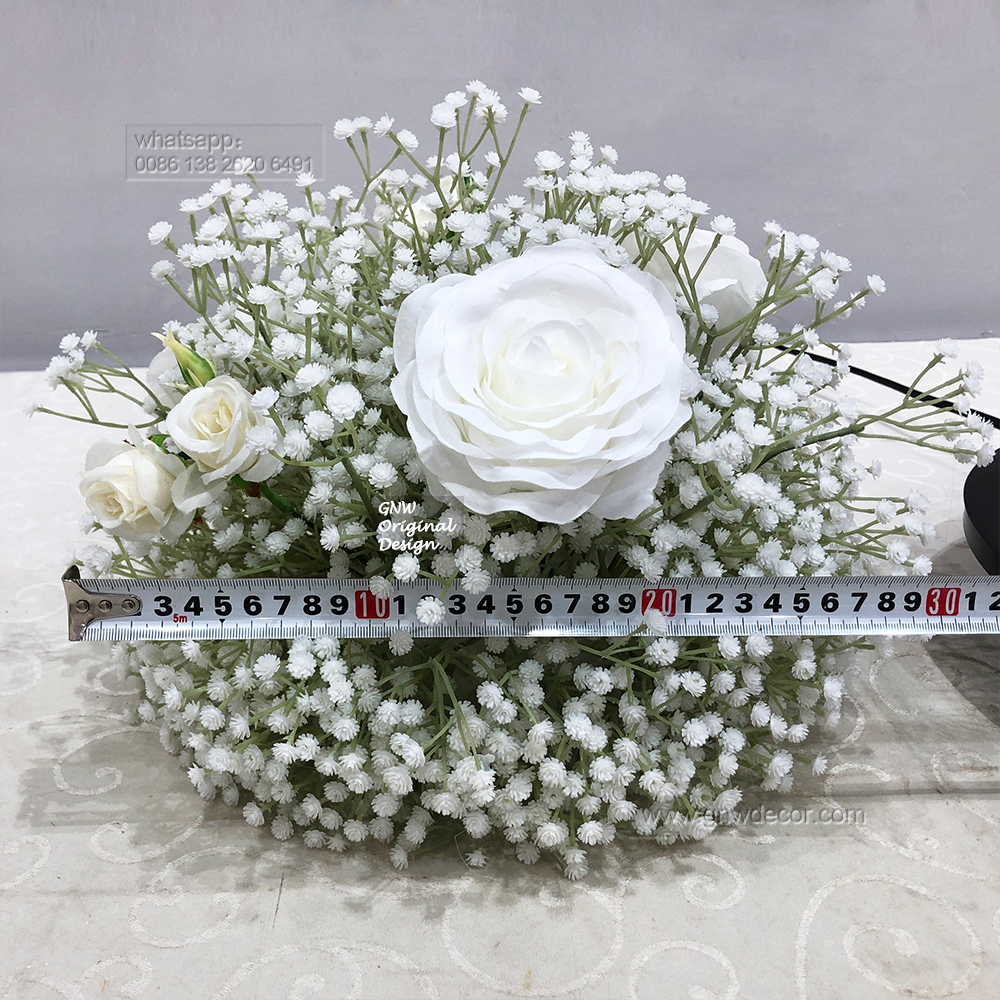 Artificial flower table centerpieces ball