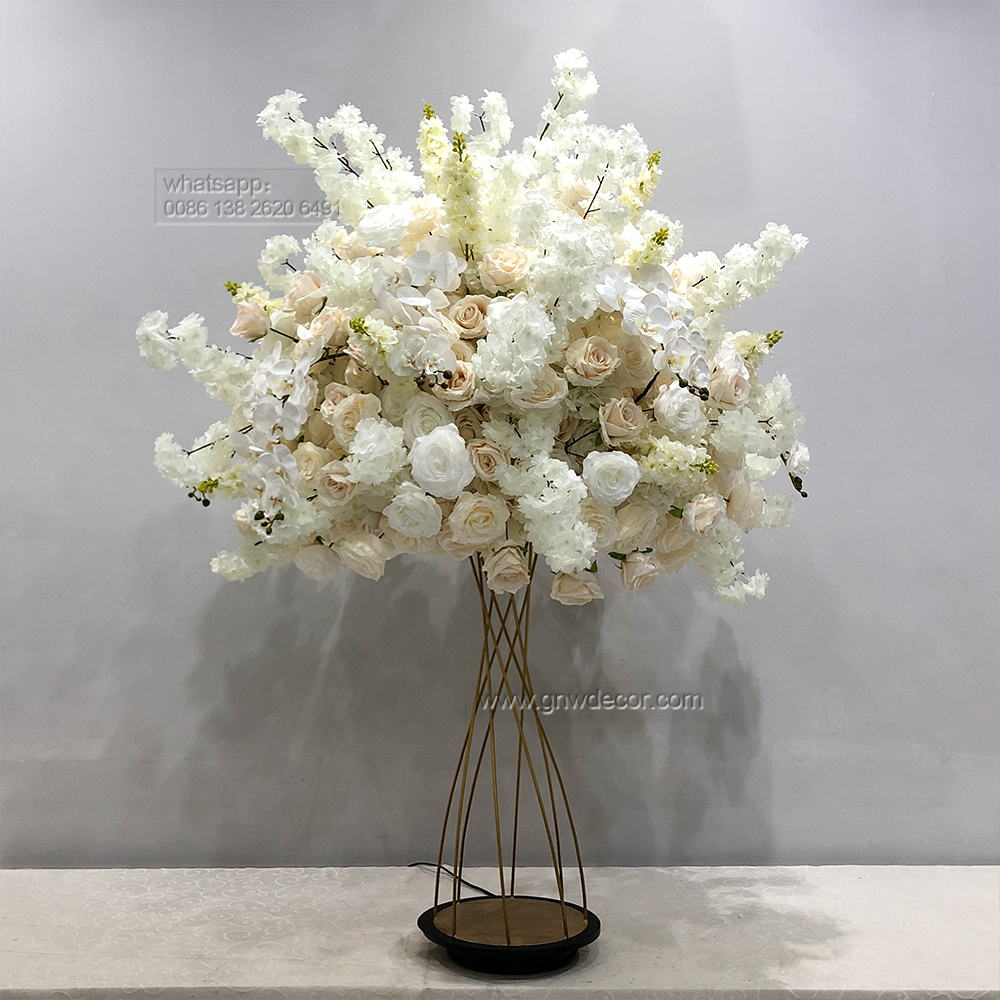 Artificial flower table centerpieces ball 40''