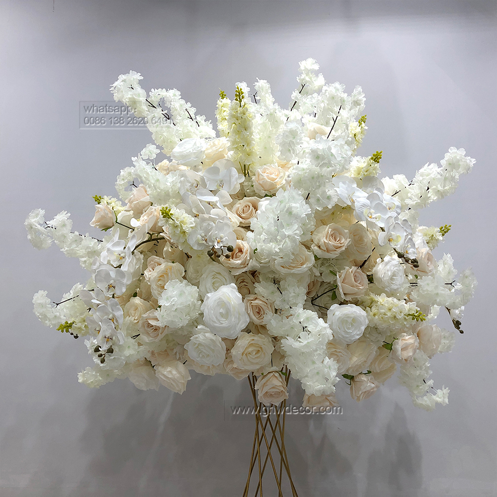Artificial flower table centerpieces ball 40''