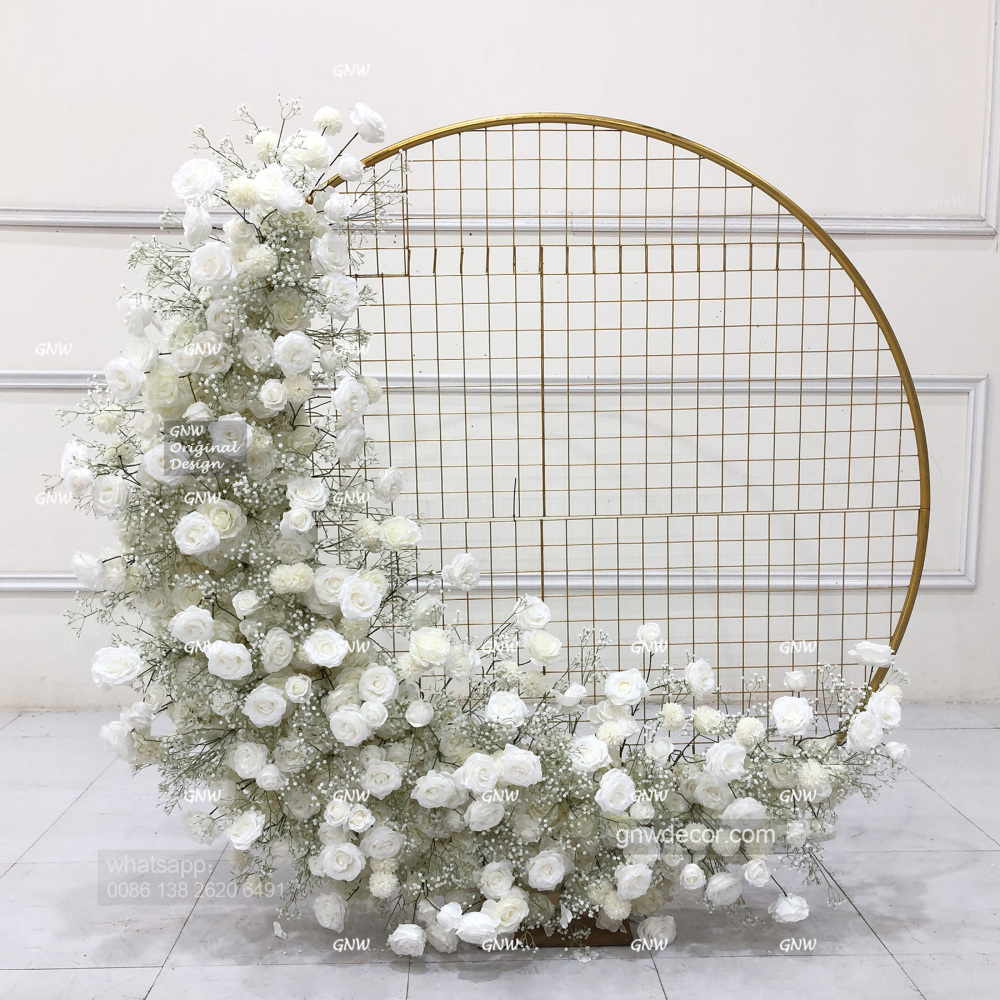 Artificial flower arch : other shape