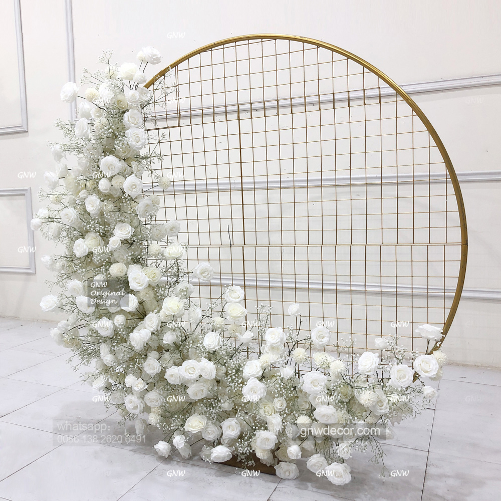 Artificial flower arch : other shape