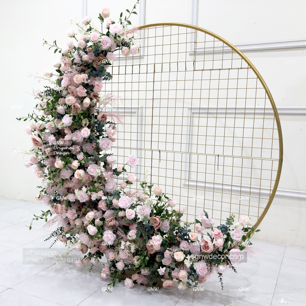 Artificial flower arch : other shape