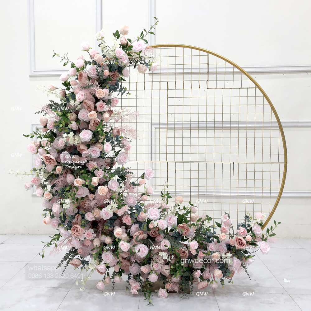 Artificial flower arch : other shape