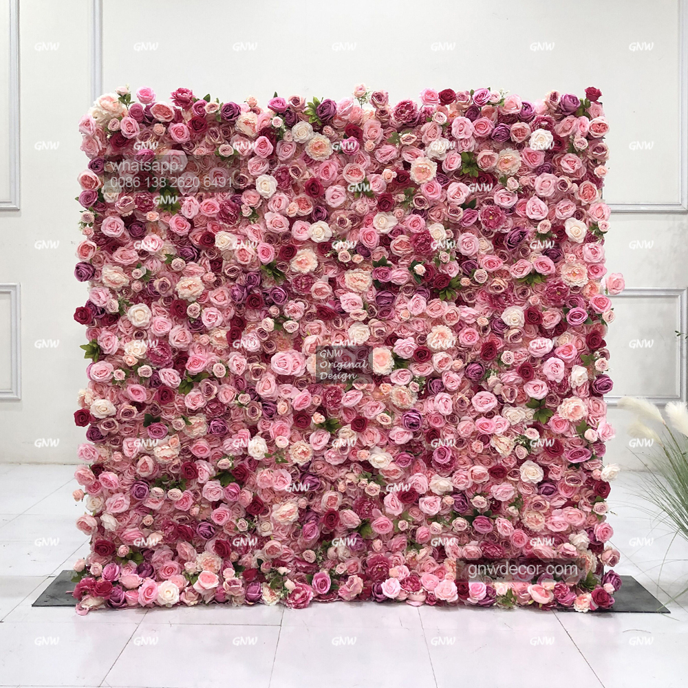 Artificial flower wall 8ft x 8ft