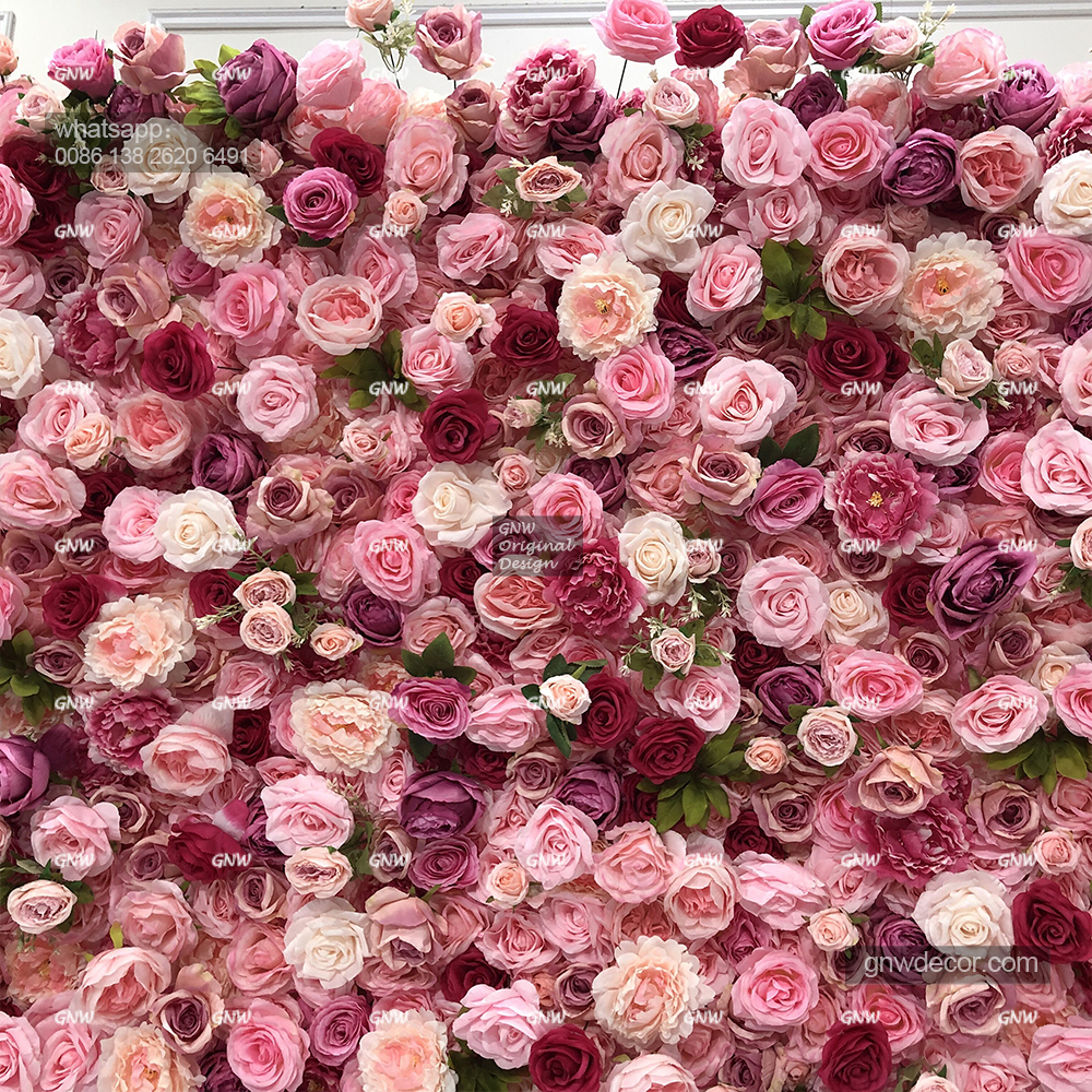 Artificial flower wall 8ft x 8ft
