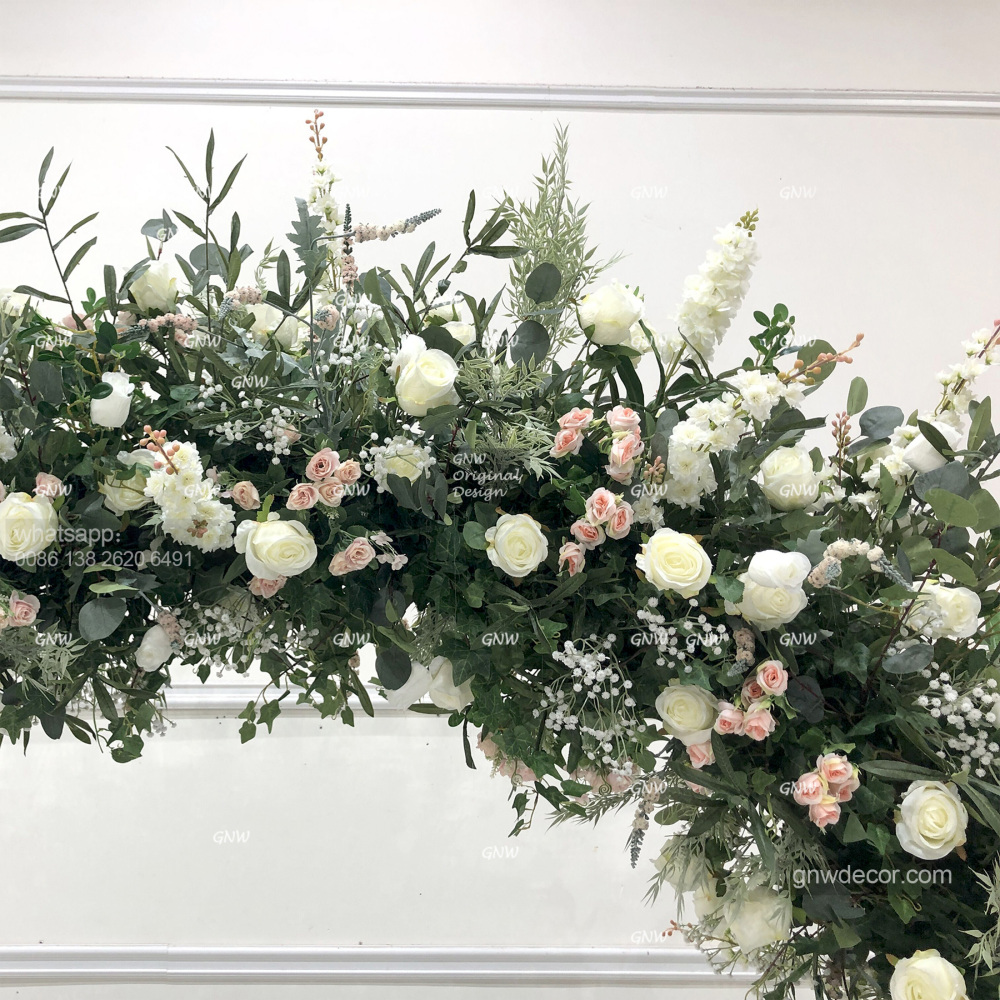 Artificial flower arch : circle ring shape