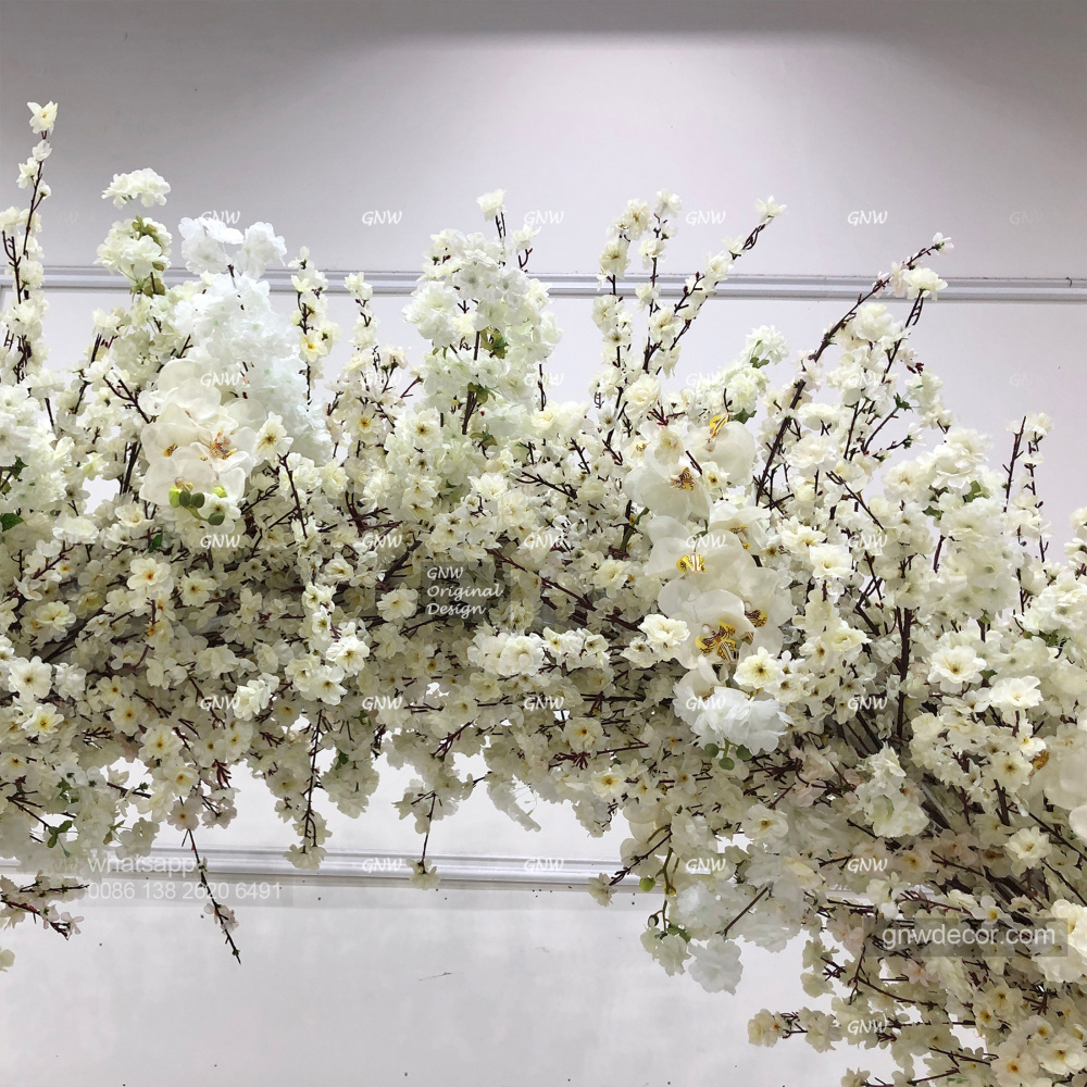 Artificial flower arch : circle ring shape