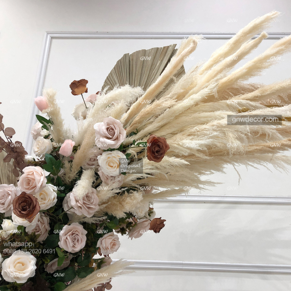 Artificial flower arch : circle ring shape