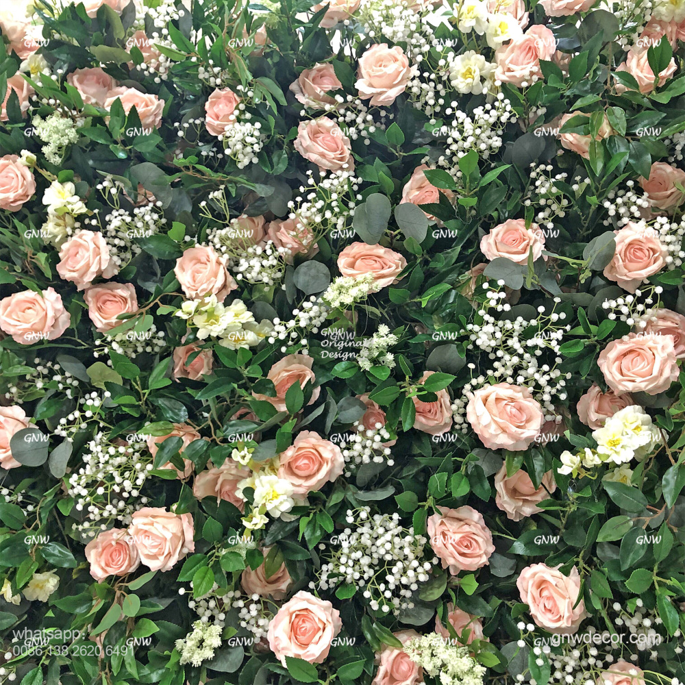 Artificial flower wall 8ft x 8ft
