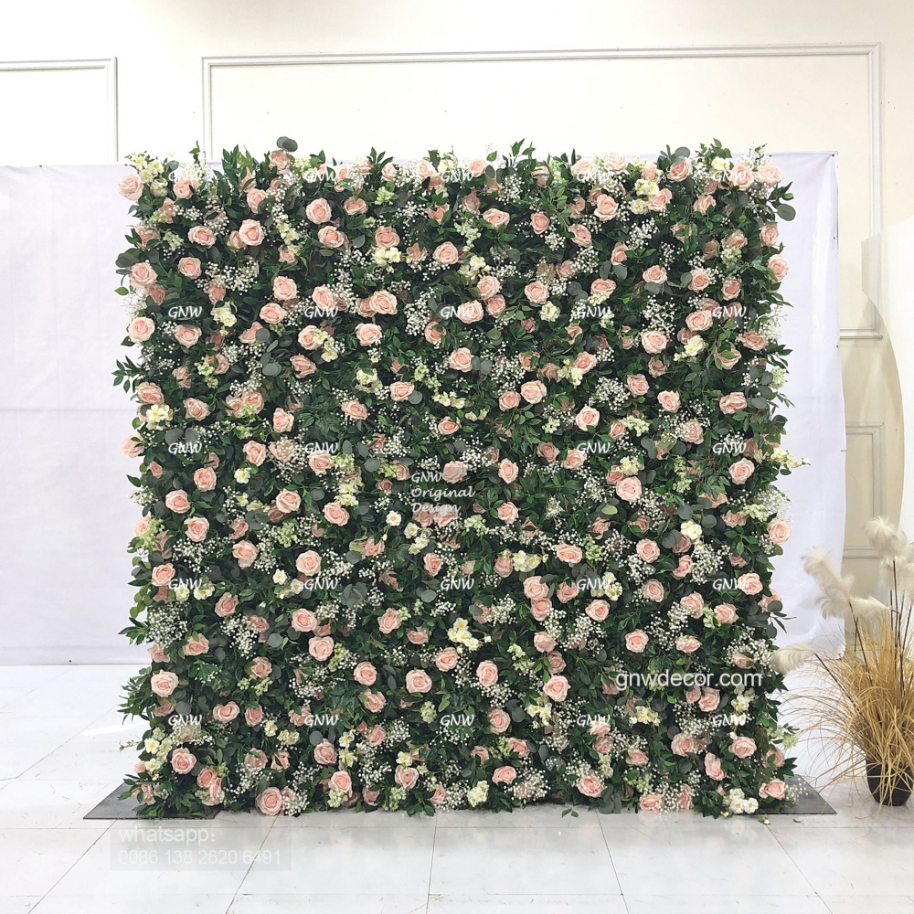 Artificial flower wall 8ft x 8ft