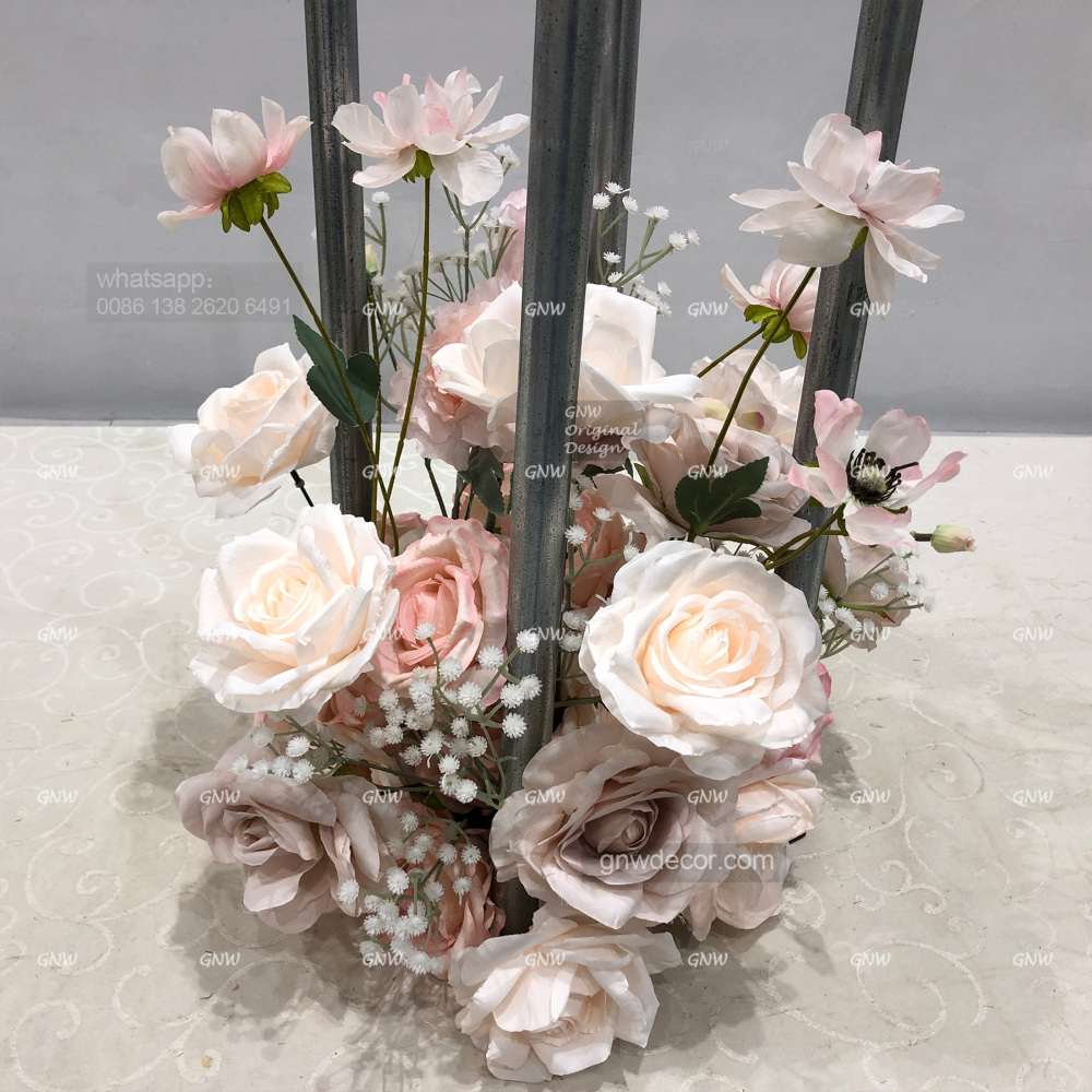 Artificial flower table centerpieces